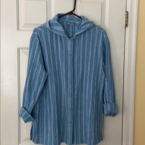 Chico’s snap hoodie